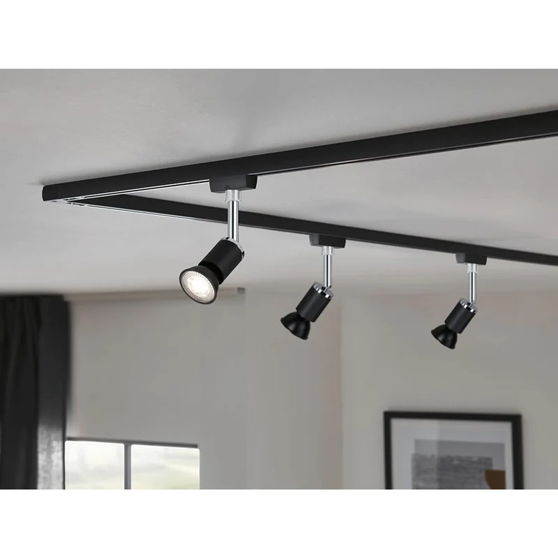 GU10 LED 7W Reflektor Dimmbar 2700K Schwarz-Matt