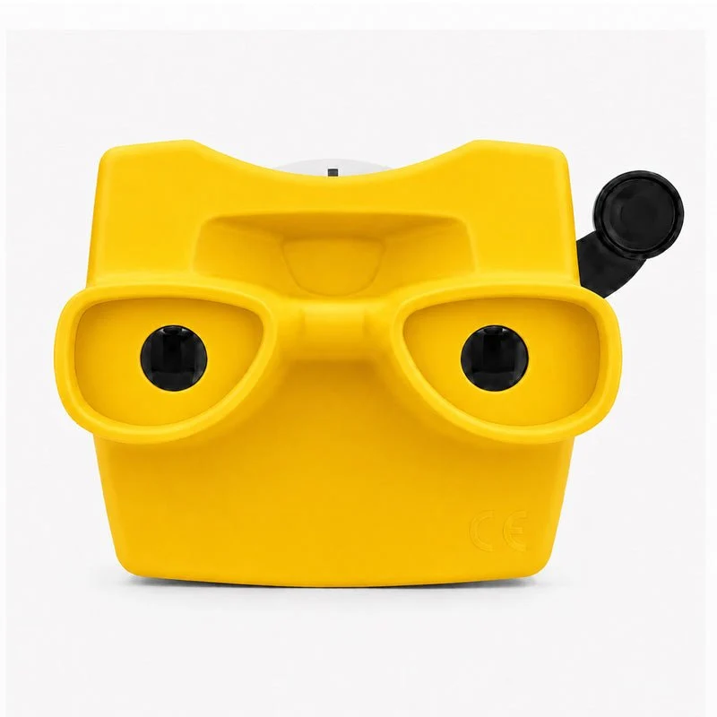 Retro 3D-Viewer in Gelb