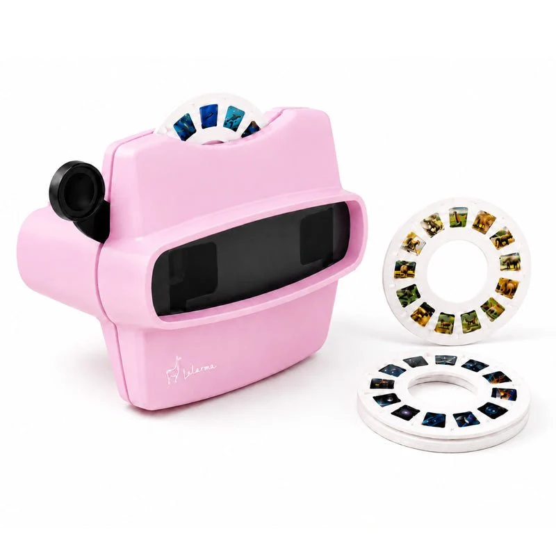 Retro 3D-Viewer in Rosa