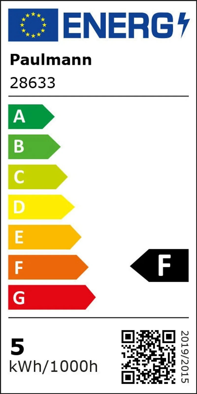 E27 LED 5W Tropfen 2700K Filament Klar