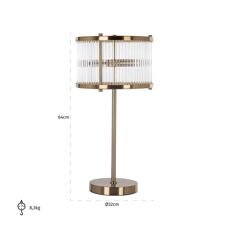 Tischlampe Loiza