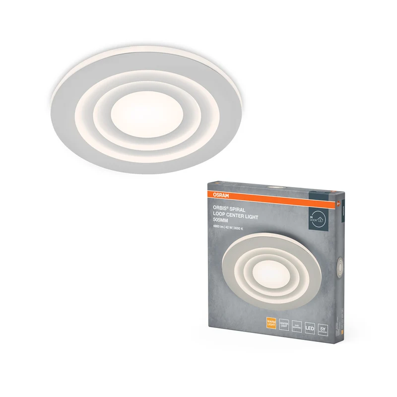 OSRAM ORBIS SPIRAL LOOP Deckenleuchte, weiß, 42W, 4000lm