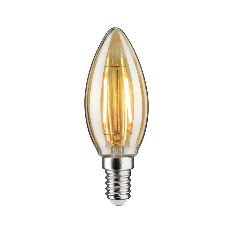 LED Vintage Kerze 2W E14 Gold 1700K