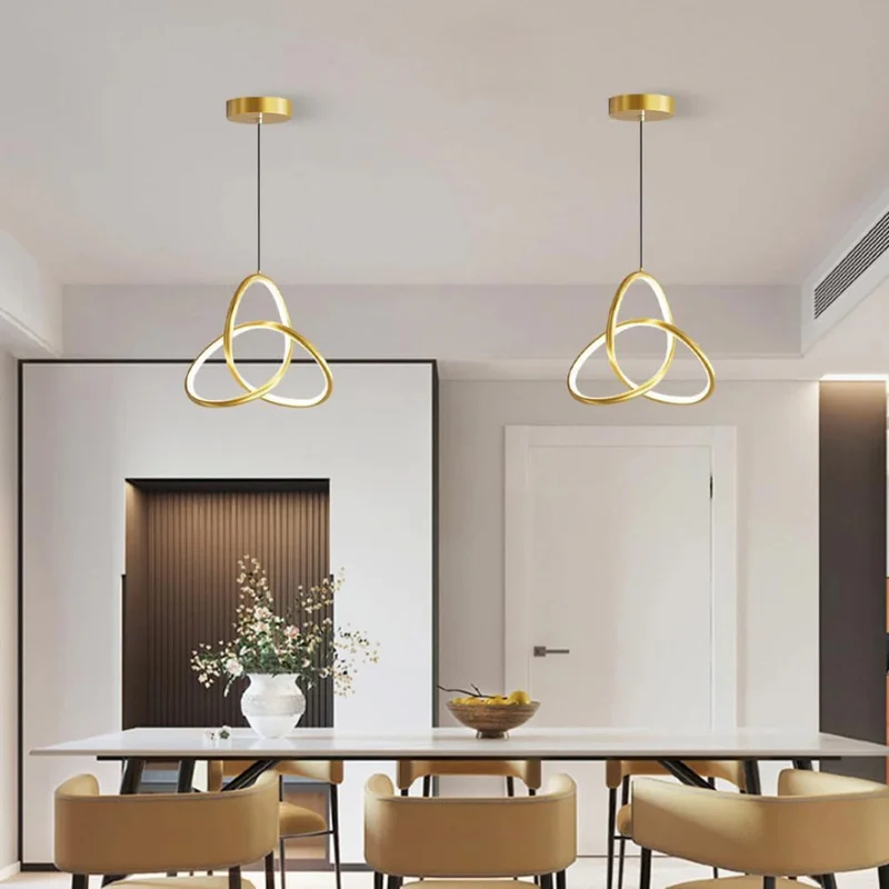 Euroselle Contemporary LED Pendant Light For Dining Rooms And Living Spaces