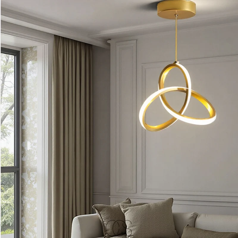 Euroselle Contemporary LED Pendant Light For Dining Rooms And Living Spaces