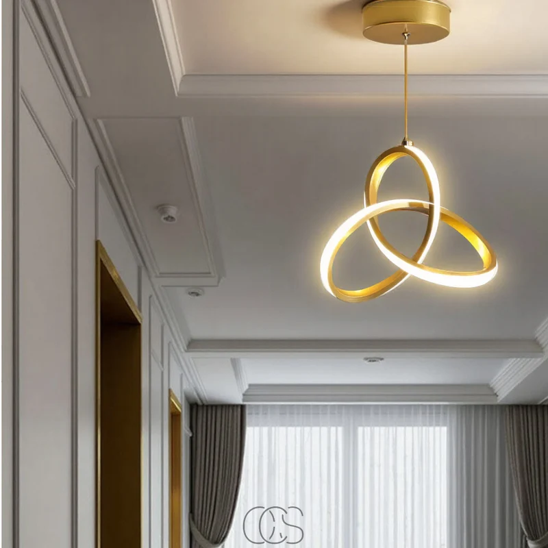 Euroselle Contemporary LED Pendant Light For Dining Rooms And Living Spaces