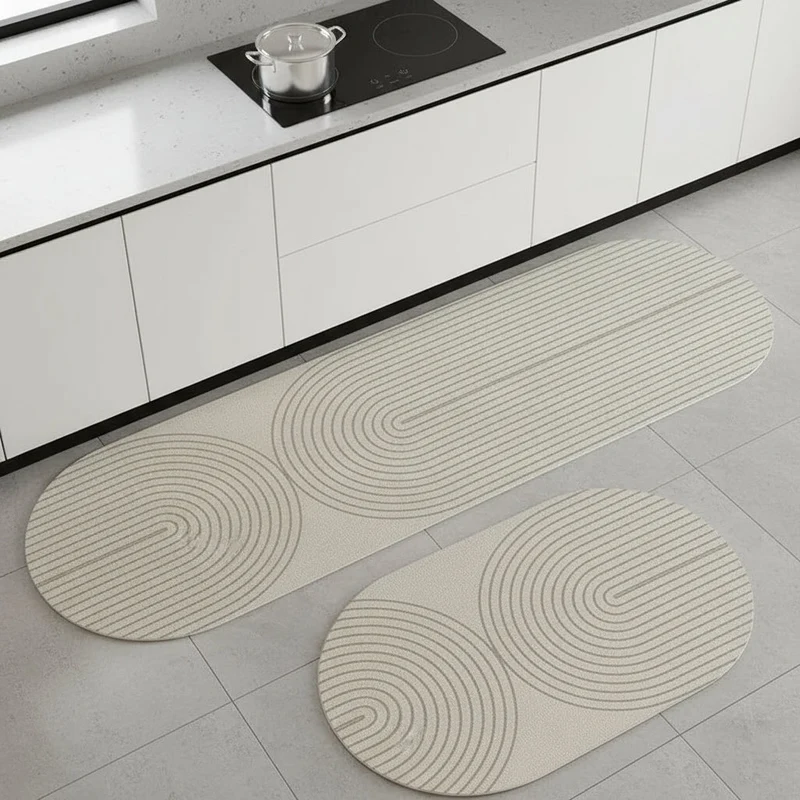 Euroselle Anti Fatigue Kitchen Mat With Cushioned Comfort And Non-Slip Backing
