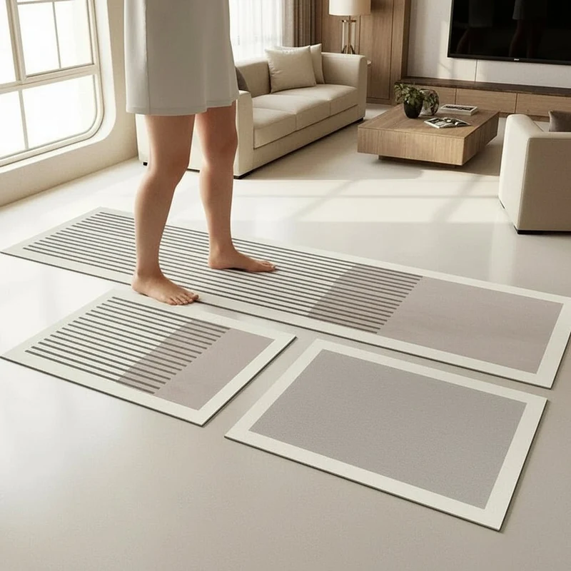 Euroselle Anti Fatigue Kitchen Mat With Cushioned Comfort And Non-Slip Backing