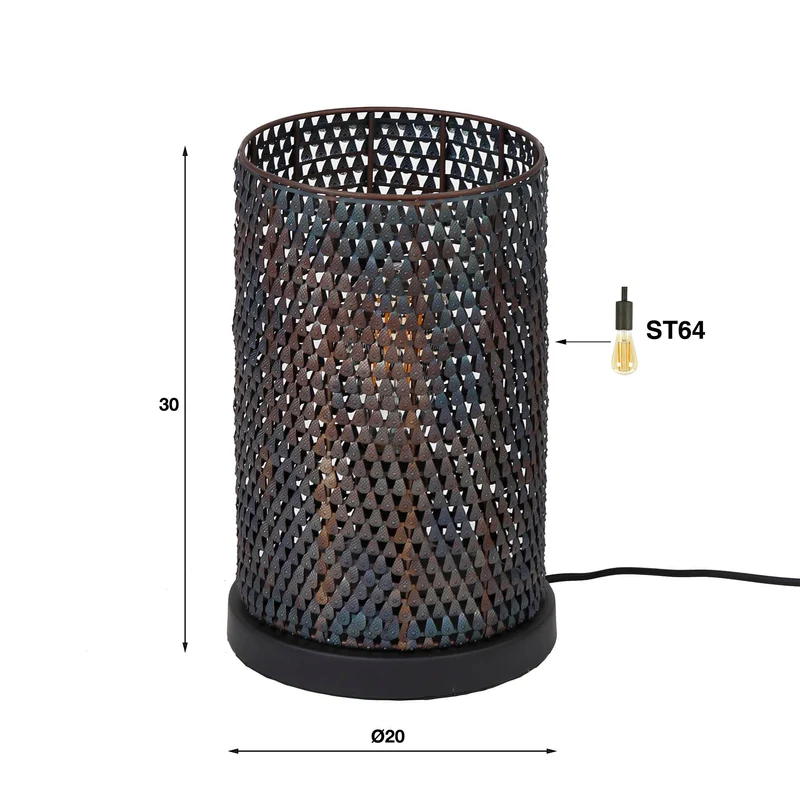 Tischleuchte armor tube