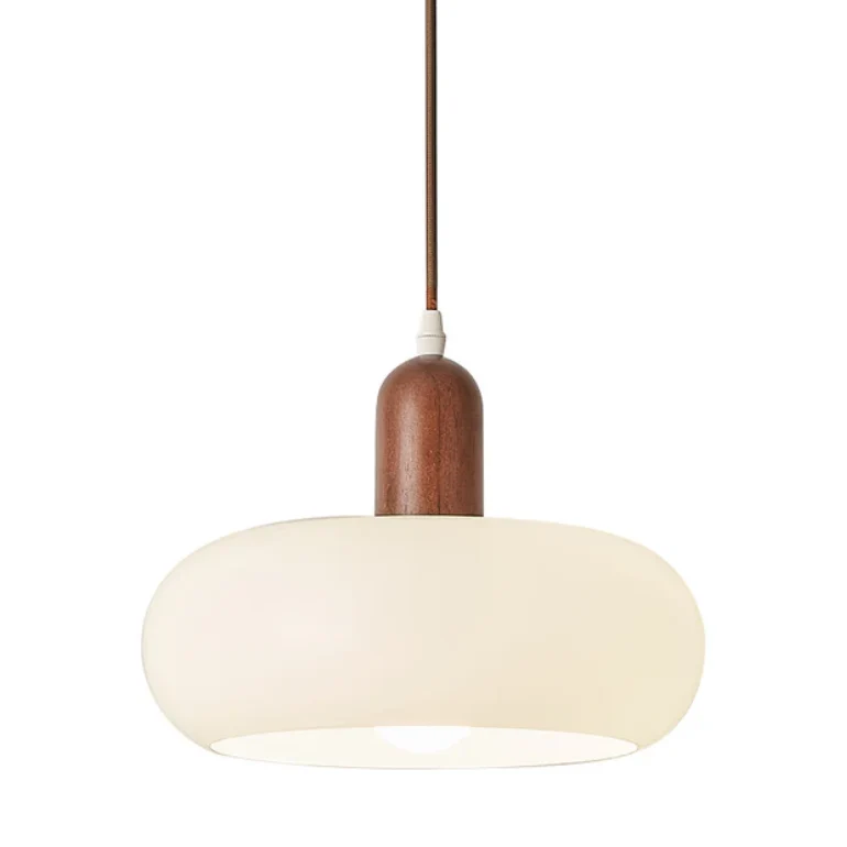 NovaLume Cream LED Pendant Light With Minimalist Aesthetic Euroselle