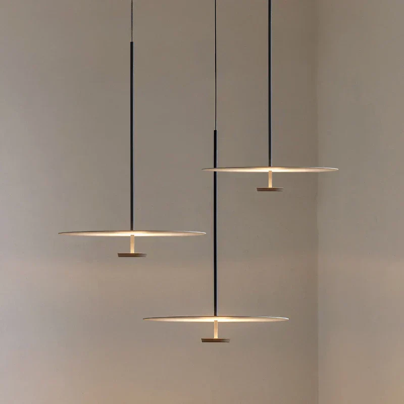 NexaArc Arc Ring Pendant Light For Living Rooms, Minimalist Design By Euroselle