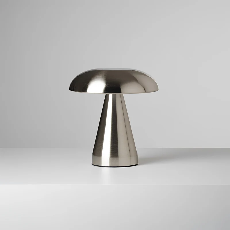 Euroselle Retro Metal Table Lamp With USB Rechargeable LED Bedside Reading Light
