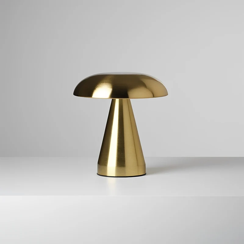 Euroselle Retro Metal Table Lamp With USB Rechargeable LED Bedside Reading Light