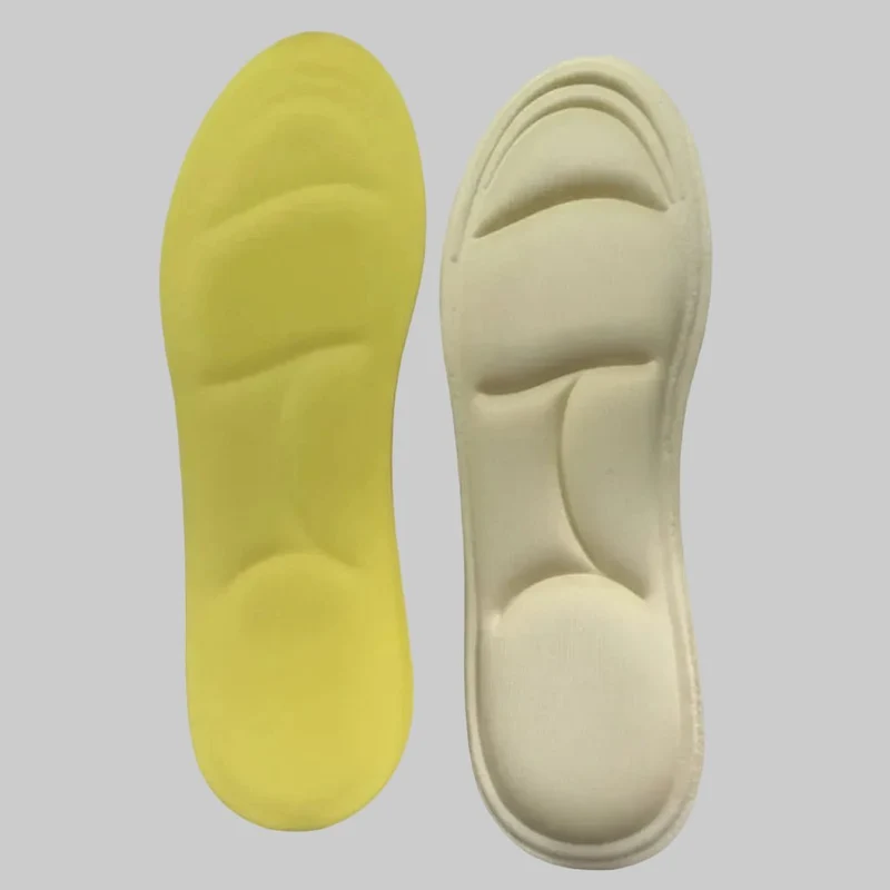 Euroselle Breathable Memory Foam Insoles With Arch Support for All Day Comfort