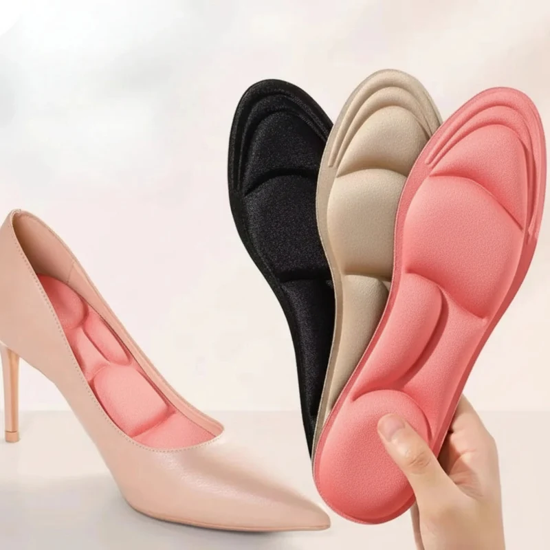 Euroselle Breathable Memory Foam Insoles With Arch Support for All Day Comfort