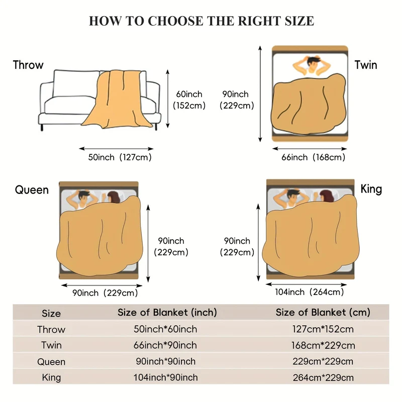 Euroselle Cozy All-Season Lightweight Waffle Throw Blanket