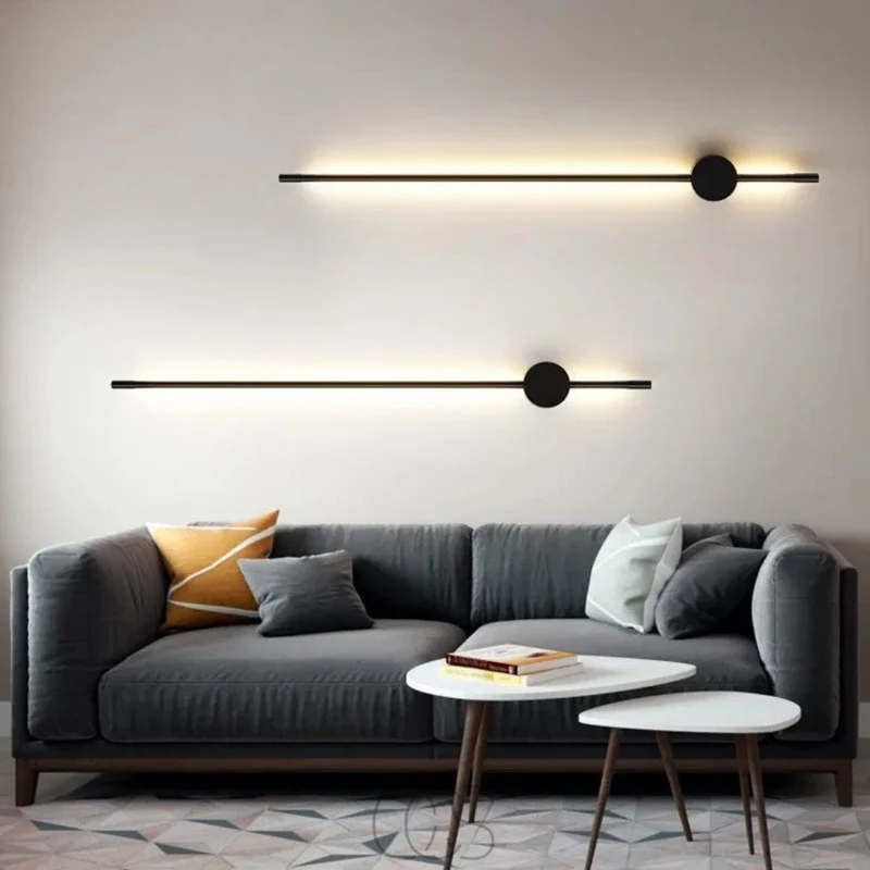 Euroselle Linear LED Wall Light For Contemporary Interior Ambiance