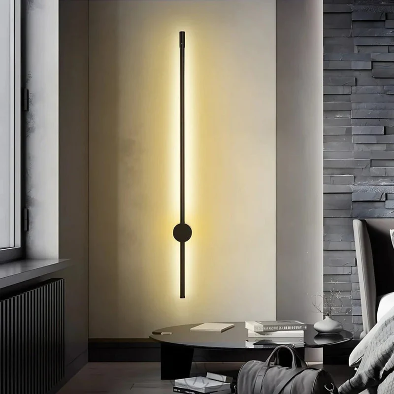 Euroselle Linear LED Wall Light For Contemporary Interior Ambiance