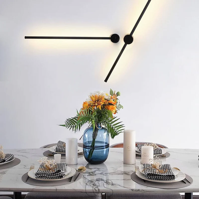 Euroselle Linear LED Wall Light For Contemporary Interior Ambiance