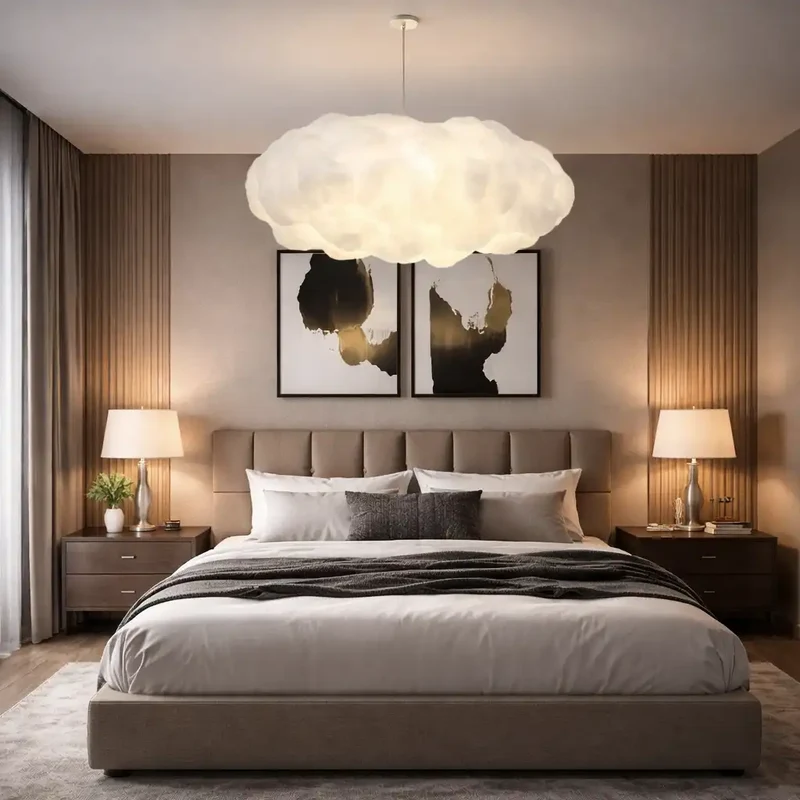 Euroselle Floating Cloud Pendant Light for Contemporary Dining Rooms