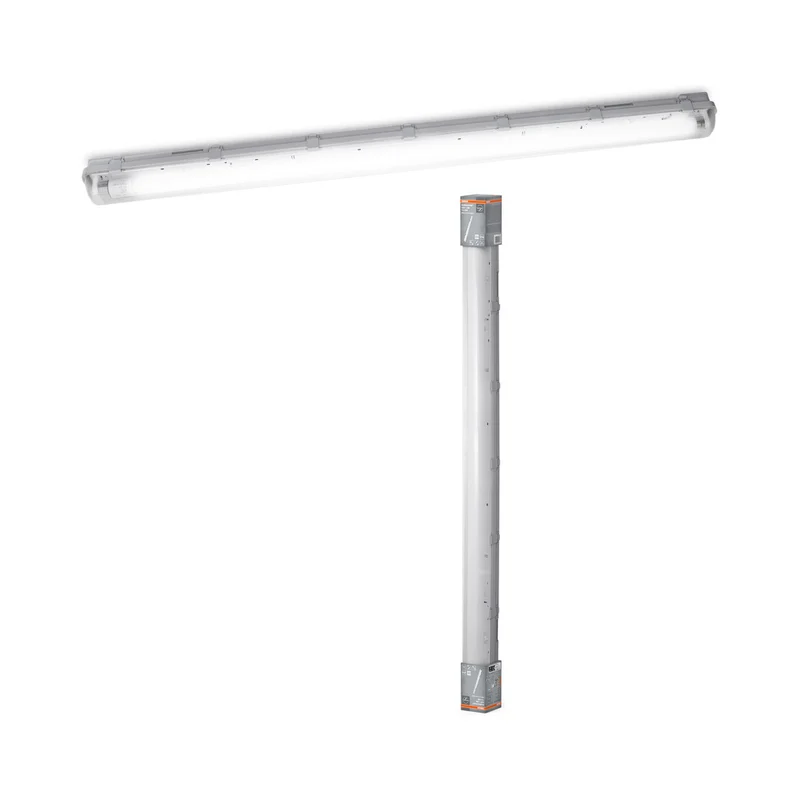 OSRAM LED SubMARINE Feuchtraumleuchte Kaltweiß inkl. 1x wechselbarer Led Röhre 120cm