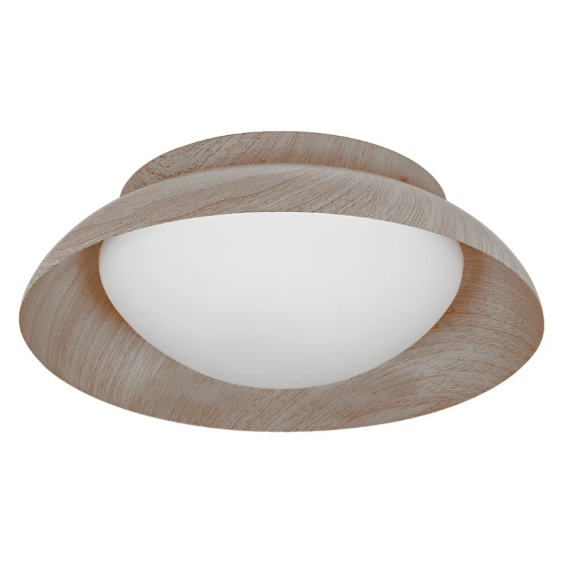 OSRAM ORBIS MILAN Deckenleuchte 305mm, holzfarben, 2xE27