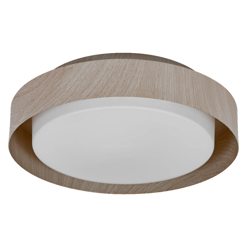 OSRAM ORBIS MADRID Deckenleuchte 290mm, holzfarben, E27