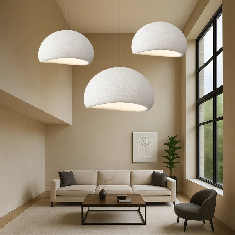 AuraSerene Glow Contemporary LED Kitchen Pendant Light Euroselle