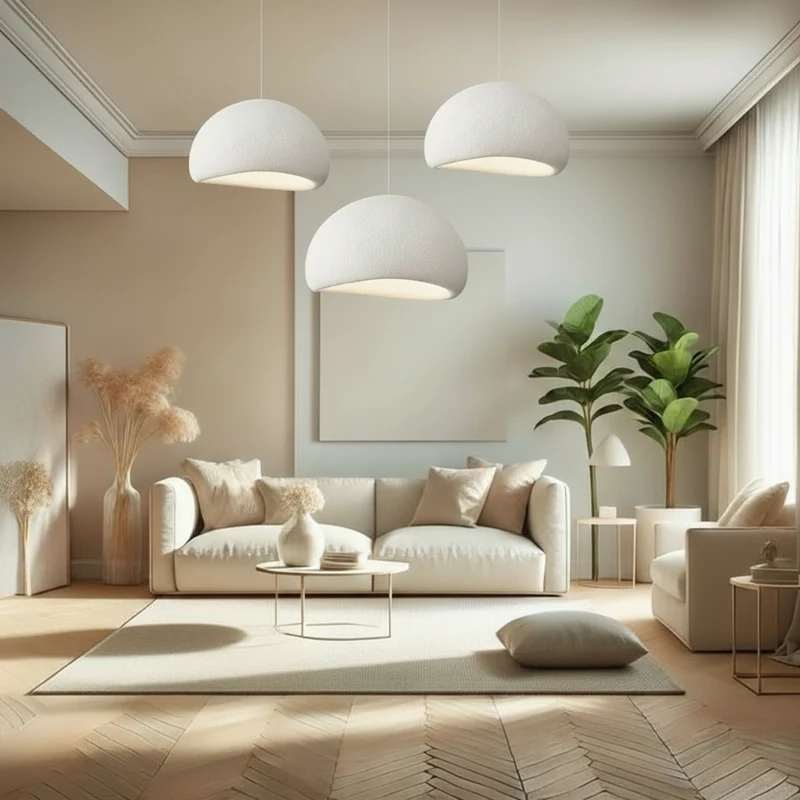 AuraSerene Glow Contemporary LED Kitchen Pendant Light Euroselle
