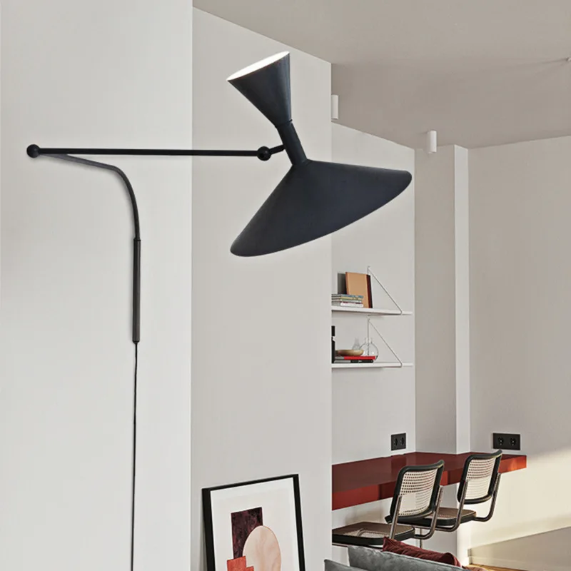 Nymera Nordic Swivel Arm Wall Lamp For Reading And Ambient Glow
