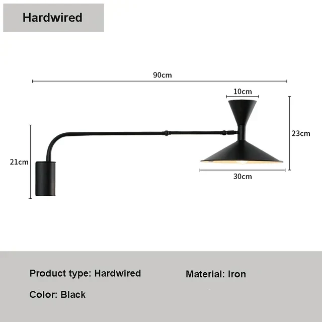 Nymera Nordic Swivel Arm Wall Lamp For Reading And Ambient Glow