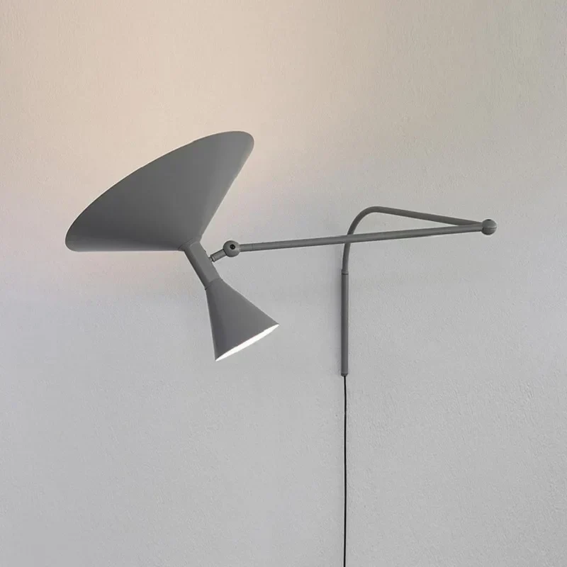 Nymera Nordic Swivel Arm Wall Lamp For Reading And Ambient Glow