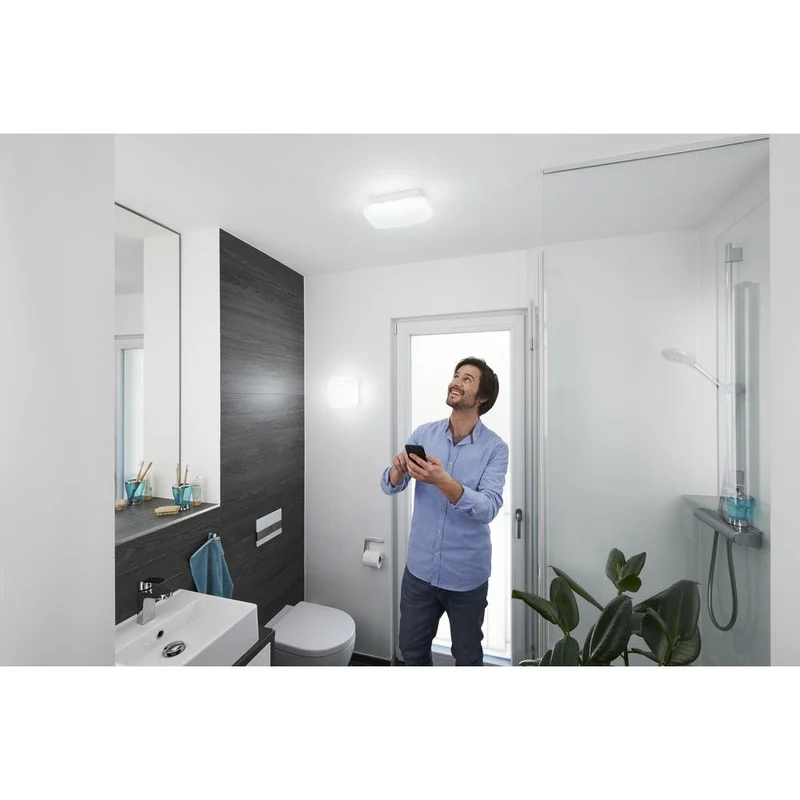 OSRAM Matter SMART+ ORBIS LED AQUA Bad Deckenleuchte 20x20cm Tunable Weiß 12W / 3000-6500K