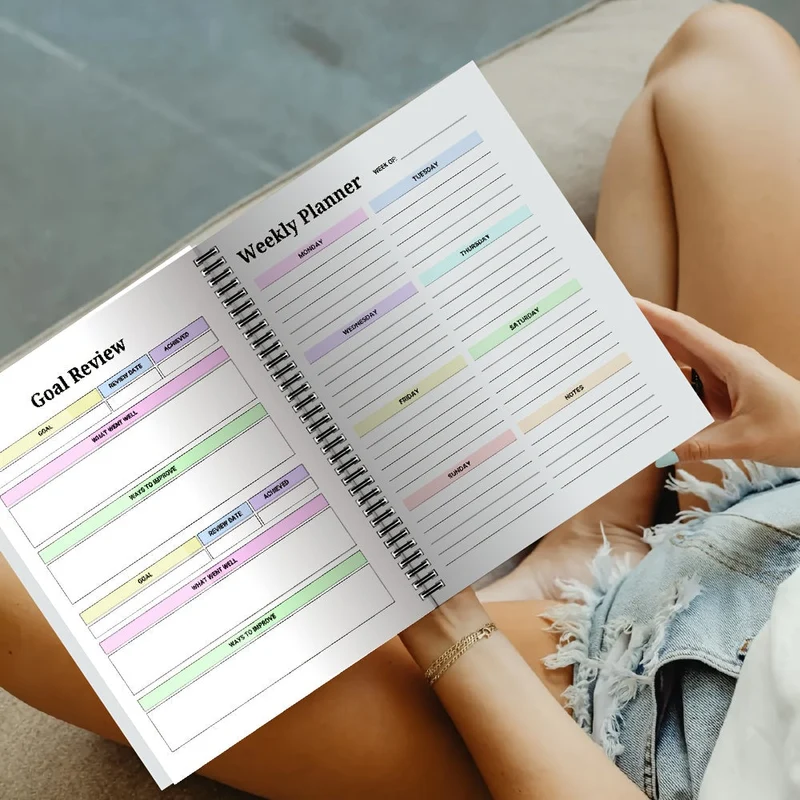 FOCUSVAULT 2026 Exclusive ADHD Planner Structured Daily And Weekly Productivity Journal Euroselle