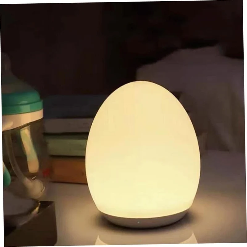 Euroselle Touch Control LED Night Light With RGB And Warm White, Portable 100h Battery Life