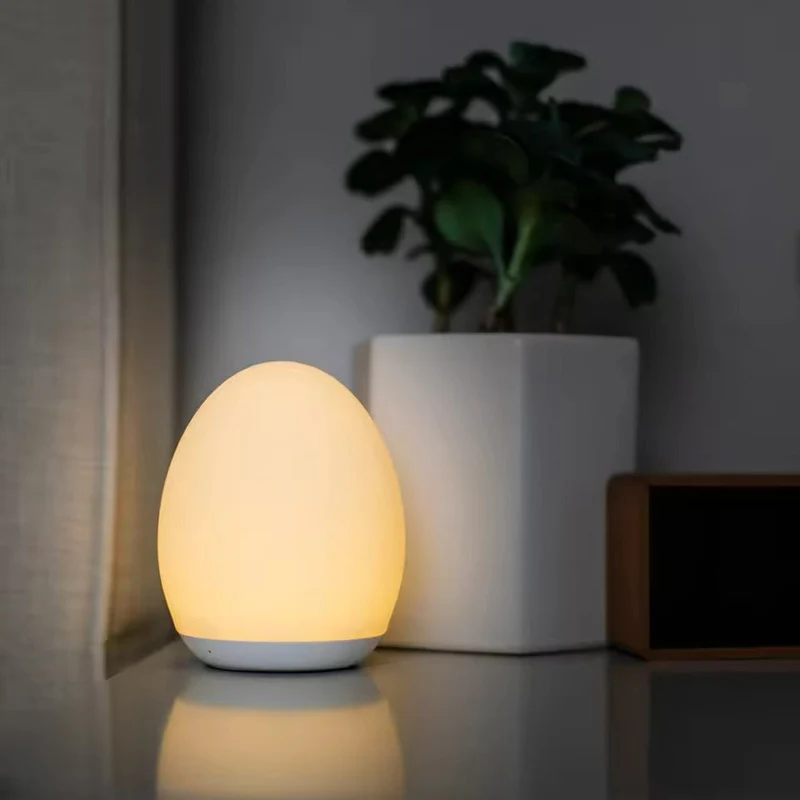 Euroselle Touch Control LED Night Light With RGB And Warm White, Portable 100h Battery Life