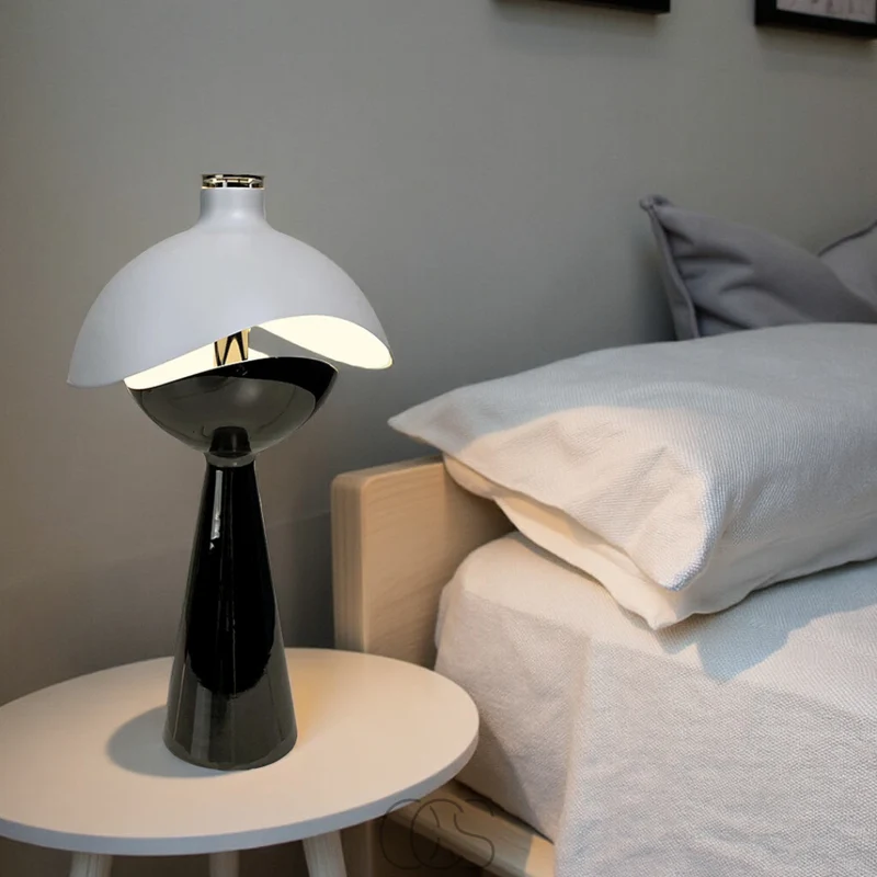 Euroselle Modern Table Lamp With Warm Ambience For Desk Or Home Office