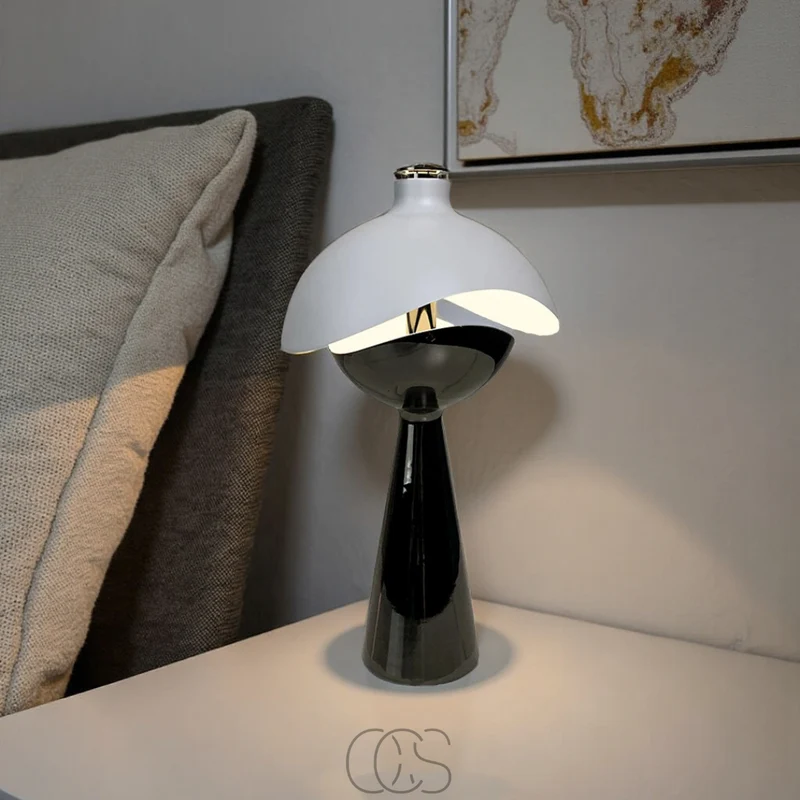 Euroselle Modern Table Lamp With Warm Ambience For Desk Or Home Office
