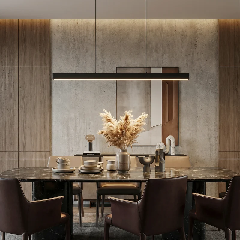 Asteria Dimmable Pendant Light For Kitchen Spaces By Euroselle