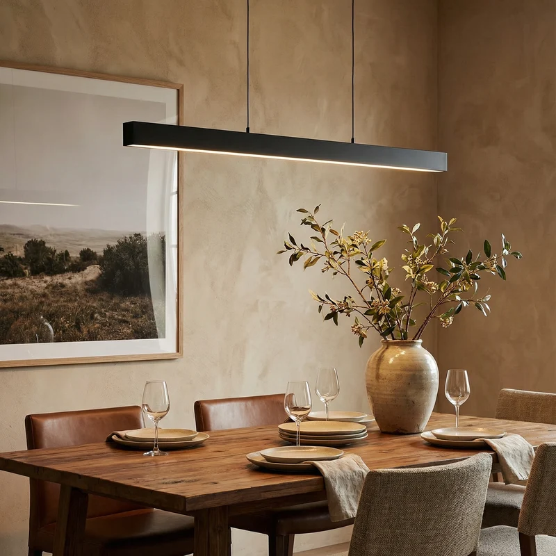 Asteria Dimmable Pendant Light For Kitchen Spaces By Euroselle