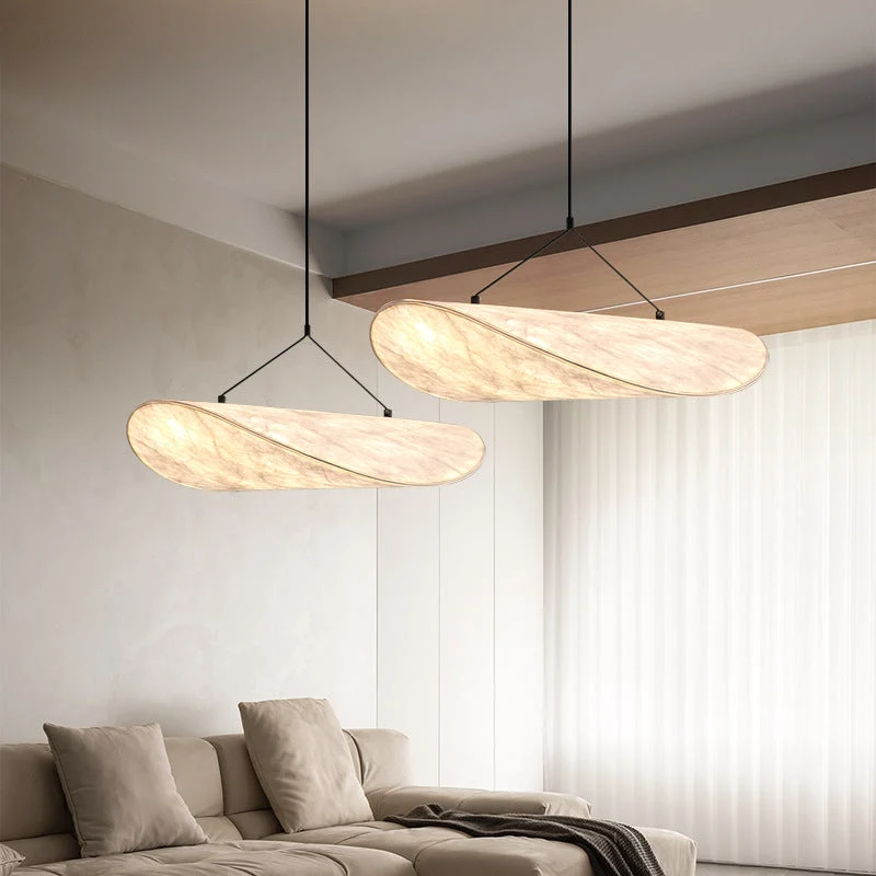 LumaSilk Japandi Style Pendant Light From Euroselle In Elegant Minimalist Design