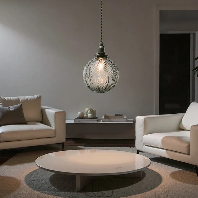 Smoked Gray Glass Pendant Lamp For Ambient Lighting Euroselle