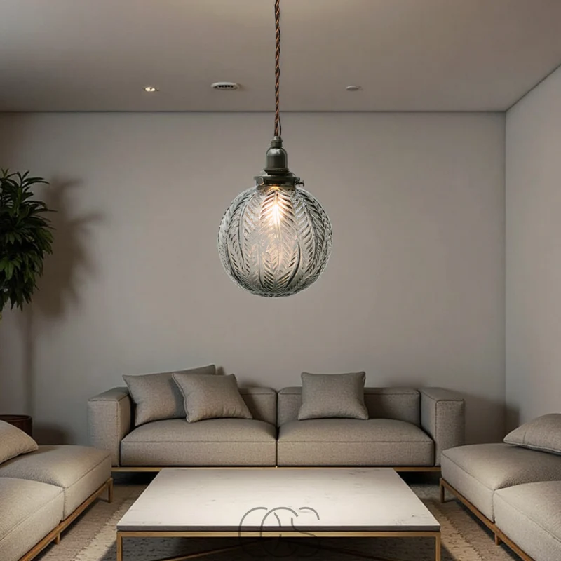 Smoked Gray Glass Pendant Lamp For Ambient Lighting Euroselle