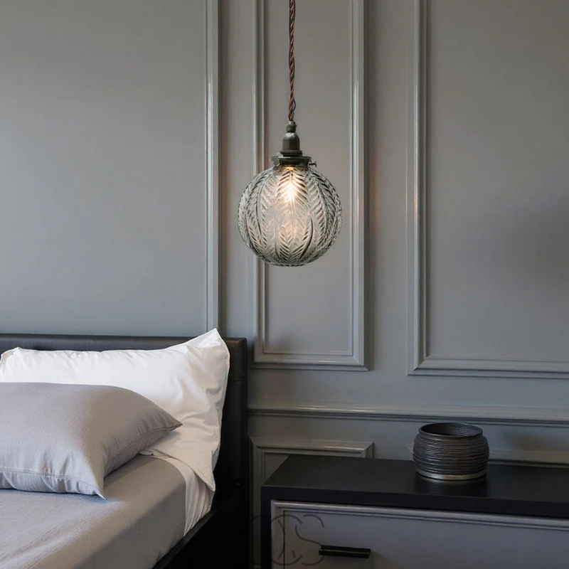 Smoked Gray Glass Pendant Lamp For Ambient Lighting Euroselle