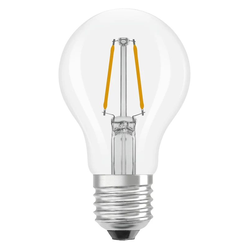 OSRAM LED Retrofit Classic A Lampe klar (ex 15W) 1,5W / 2700K Warmweiß E27