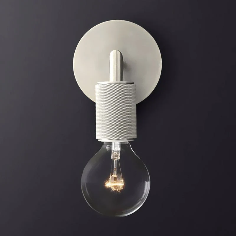 Euroselle Metal Wall Sconce With Adjustable Angle Indoor Light Fixture