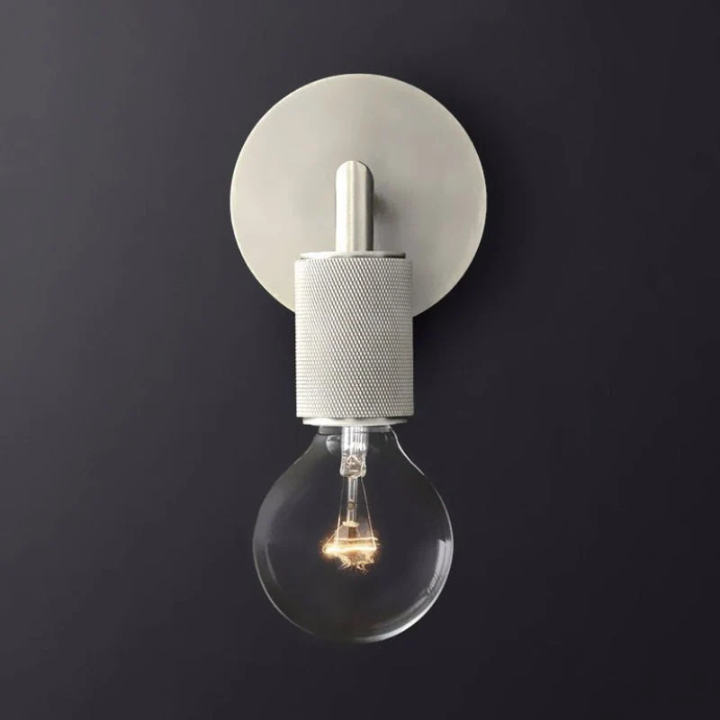 Euroselle Metal Wall Sconce With Adjustable Angle Indoor Light Fixture