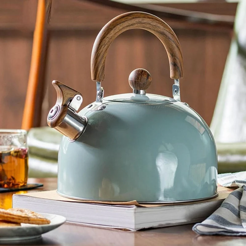 Euroselle 3 L Stainless Steel Whistling Tea Kettle