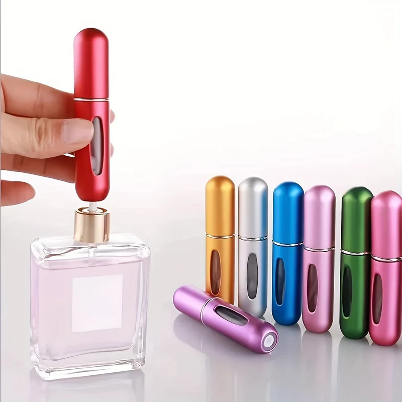 Euroselle AURAFLAIR Mini Portable Refillable Perfume Atomizer Aluminum Construction