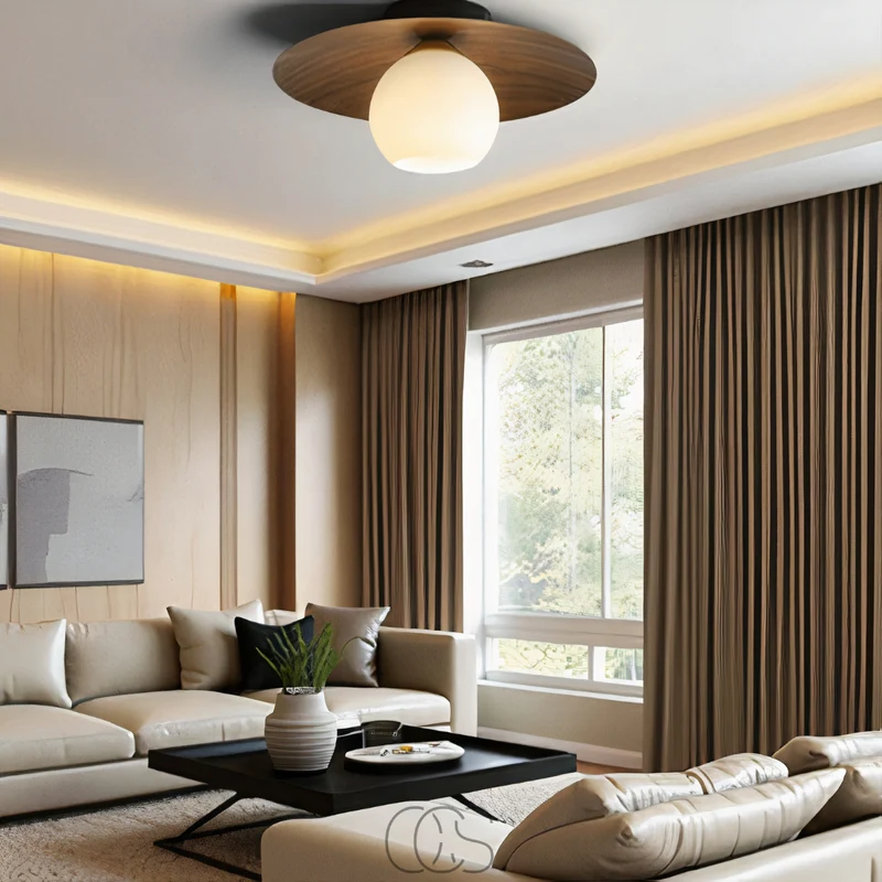 Loella LED Ceiling Lamp Brings Natural Tranquility to Your Home Euroselle